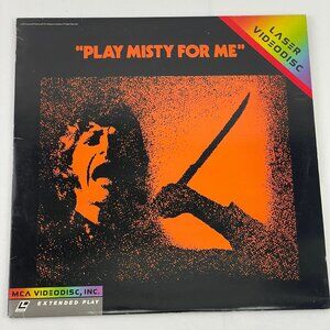 Home Video Play Misty For Me Laserdisc LD Collectible Clint Eastwood Thriller